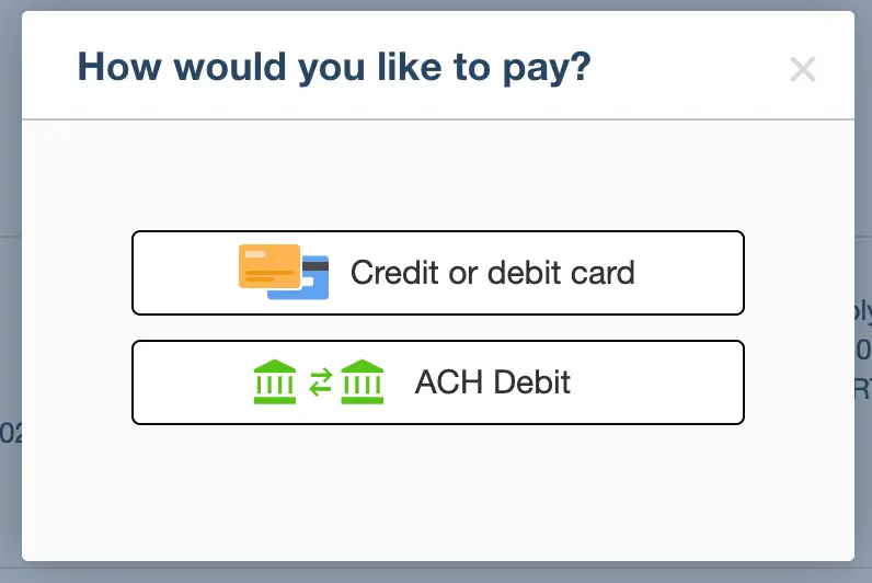 pay invoice,make a payment